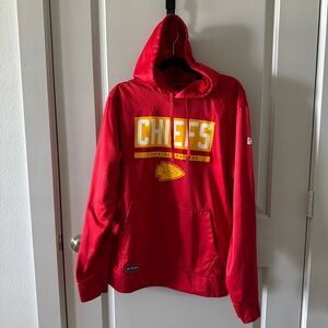 NFL Red and Yellow Chiefs Hoodie